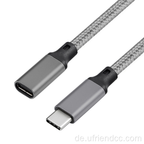 Schnell aufgeladene Daten USB-3.1 zu USB-C-Ladekabel